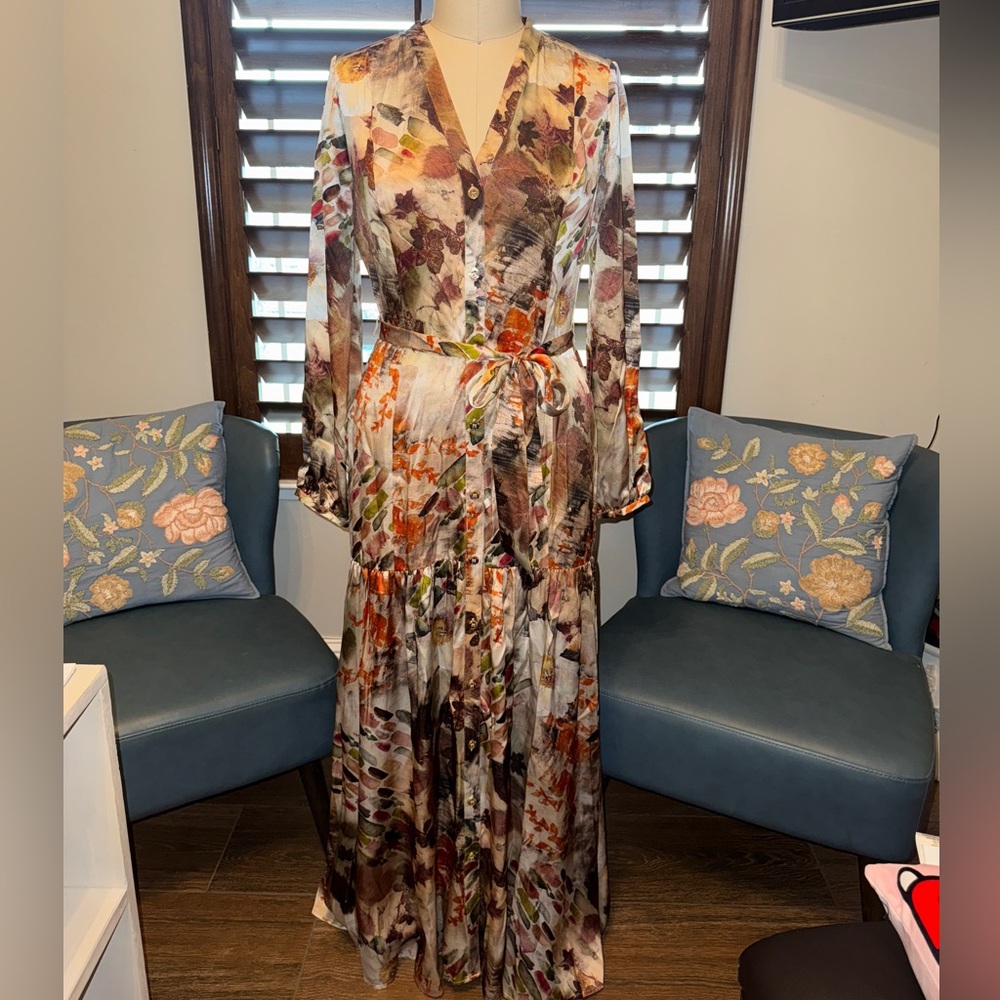 Marciano Multicolor Silk Dress
